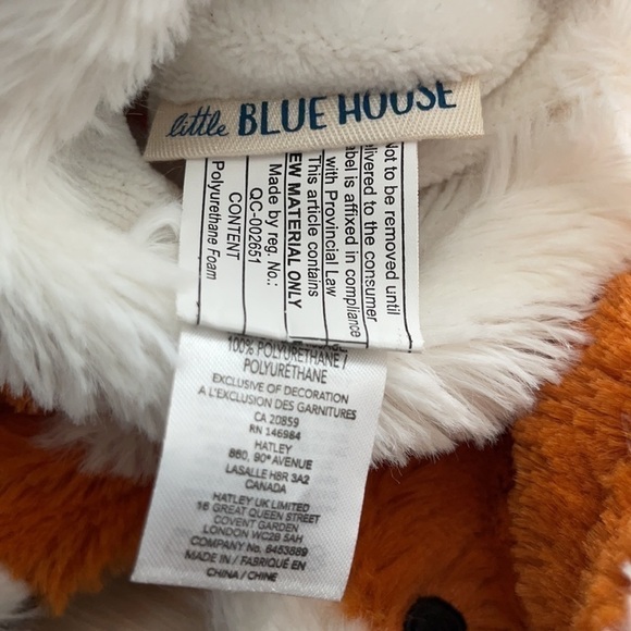 3/$20 ❤️ HATLEY Fox Fuzzy Slouch Slippers S (5-7 Years) - Picture 5 of 6